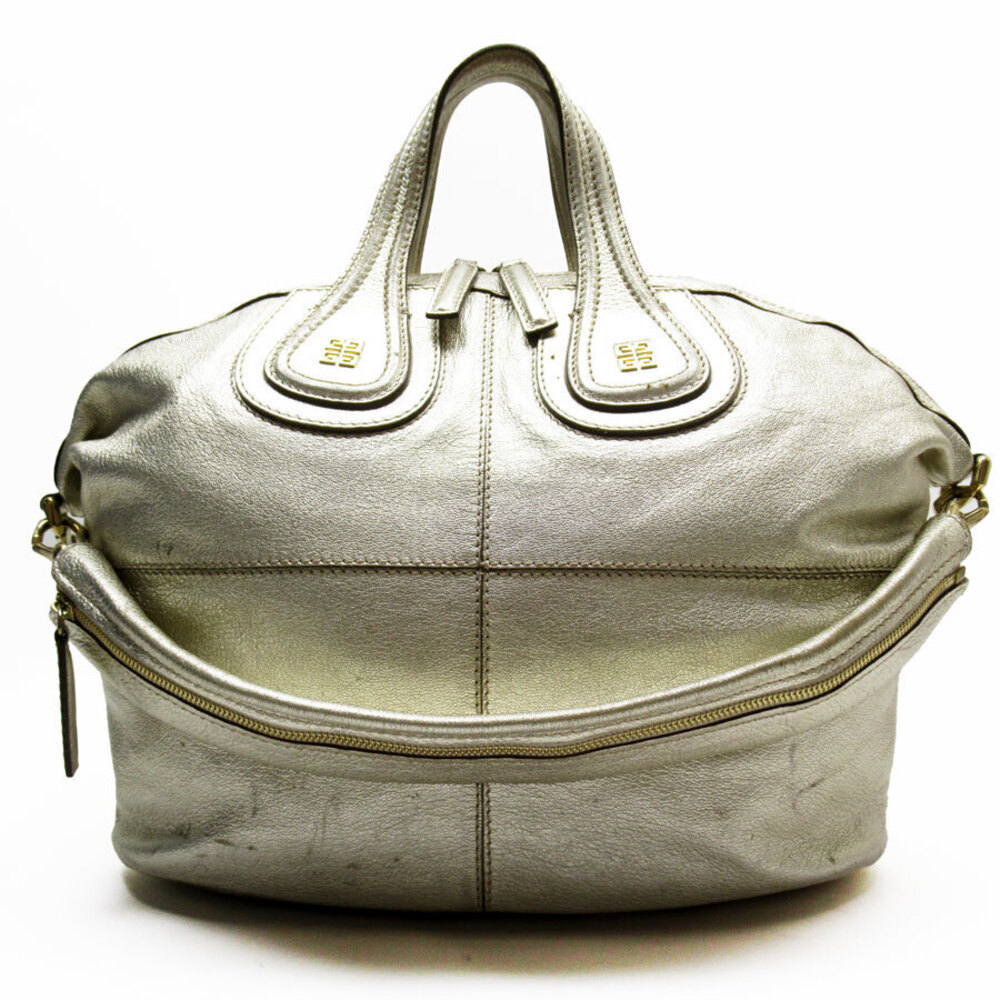 Givenchy Nightingale Leather Shoulder Bag Gold